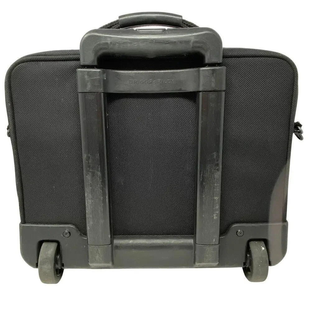 Briggs & Riley Baseline Rolling Cabin Bag Carry On Suitcase Black U114